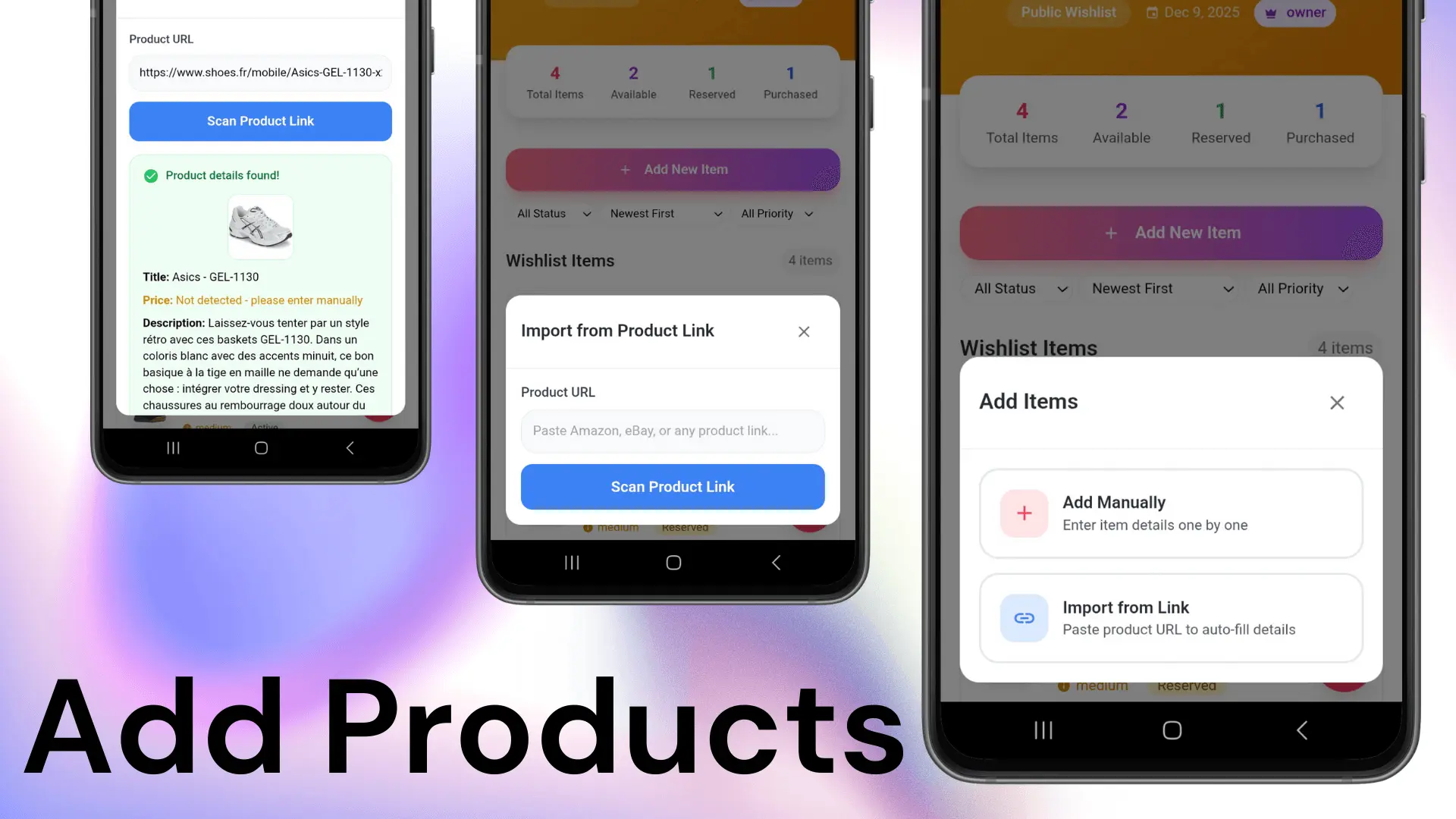 Screenshot 1 of wishlyst