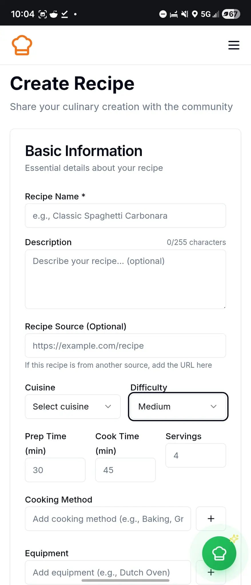 Screenshot 2 of The Cooking Collab - All-in-One Food & R