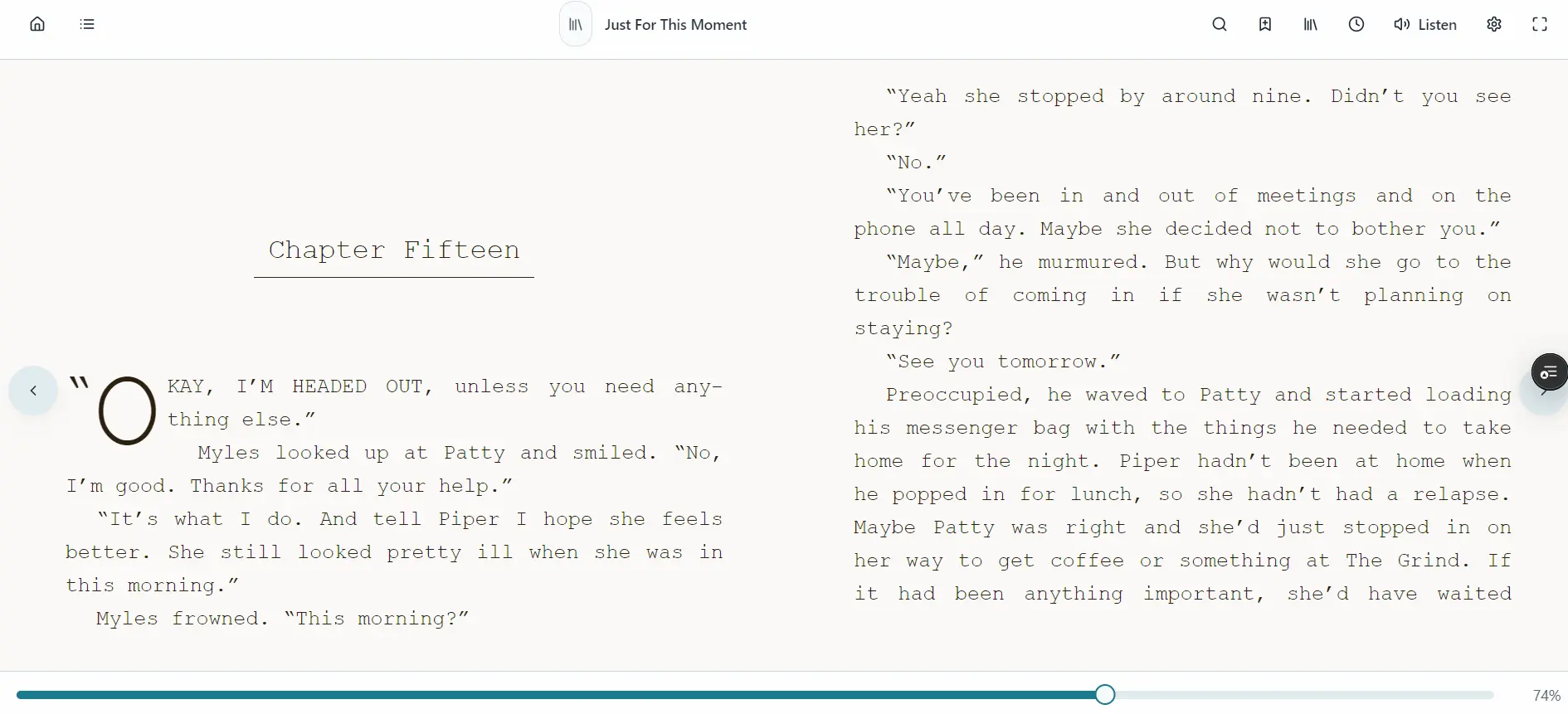 Screenshot 1 of Epub Reader Pro