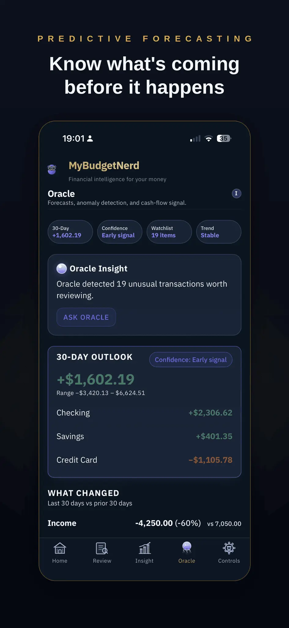 Screenshot 2 of MyBudgetNerd