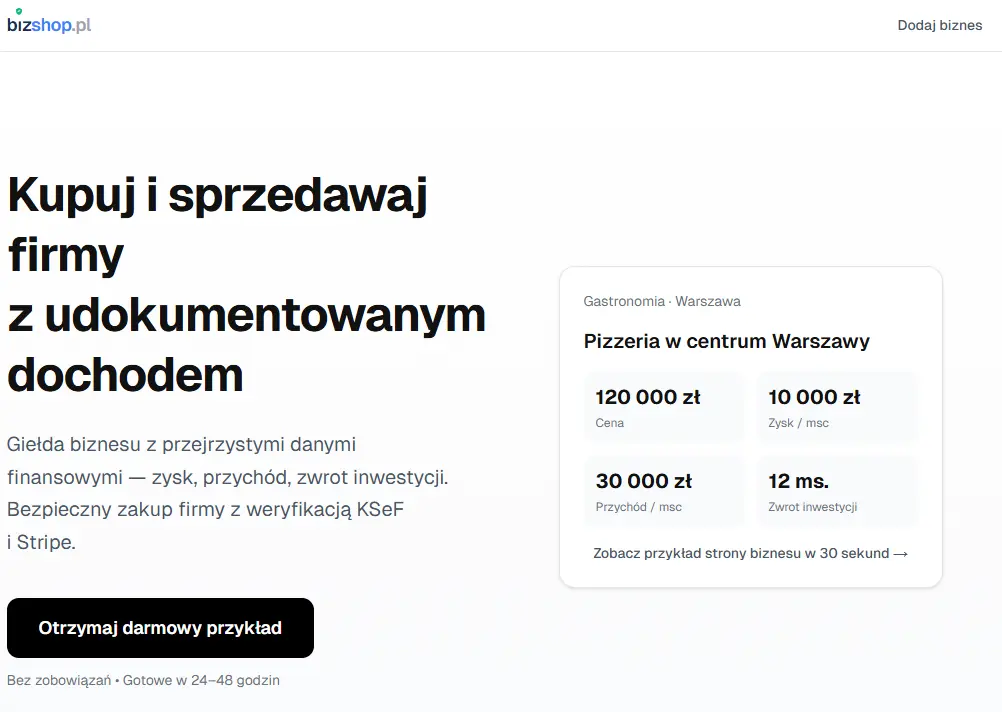 Screenshot 1 of BizShop