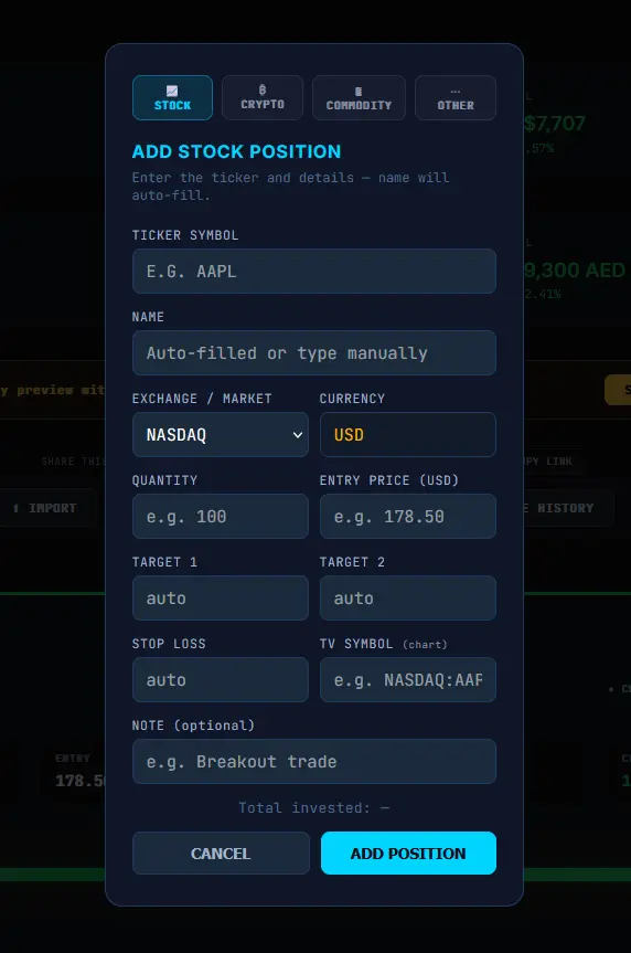 Screenshot 8 of PortfolioTrackr
