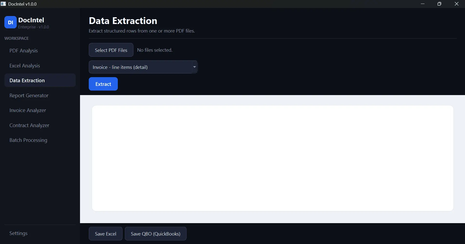 Screenshot 1 of DocIntel