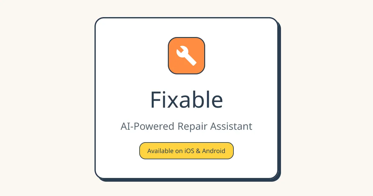 Screenshot 1 of Fixable - AI Repair Assistant