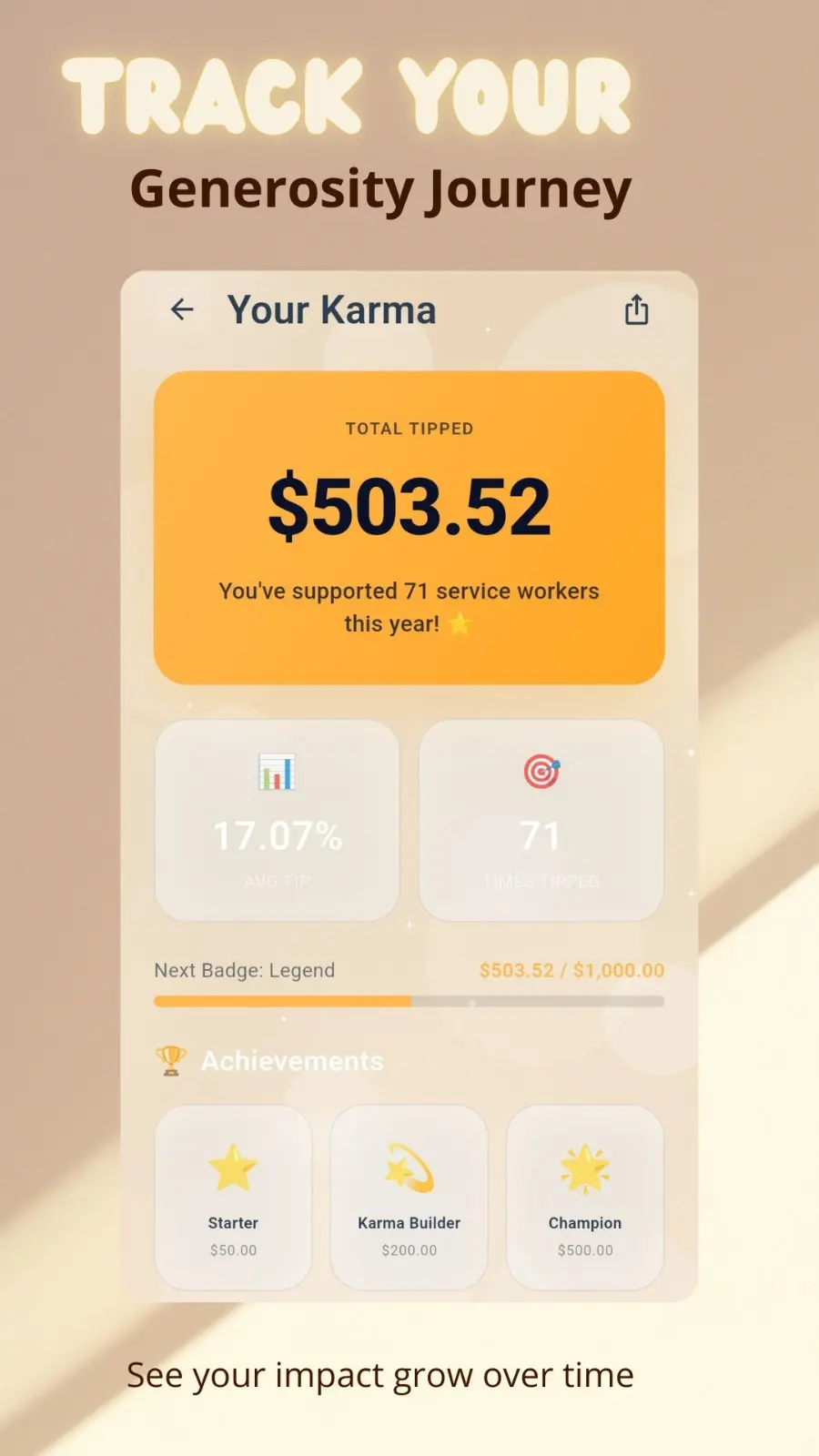 Screenshot 7 of TipKarma - Tip Calculator