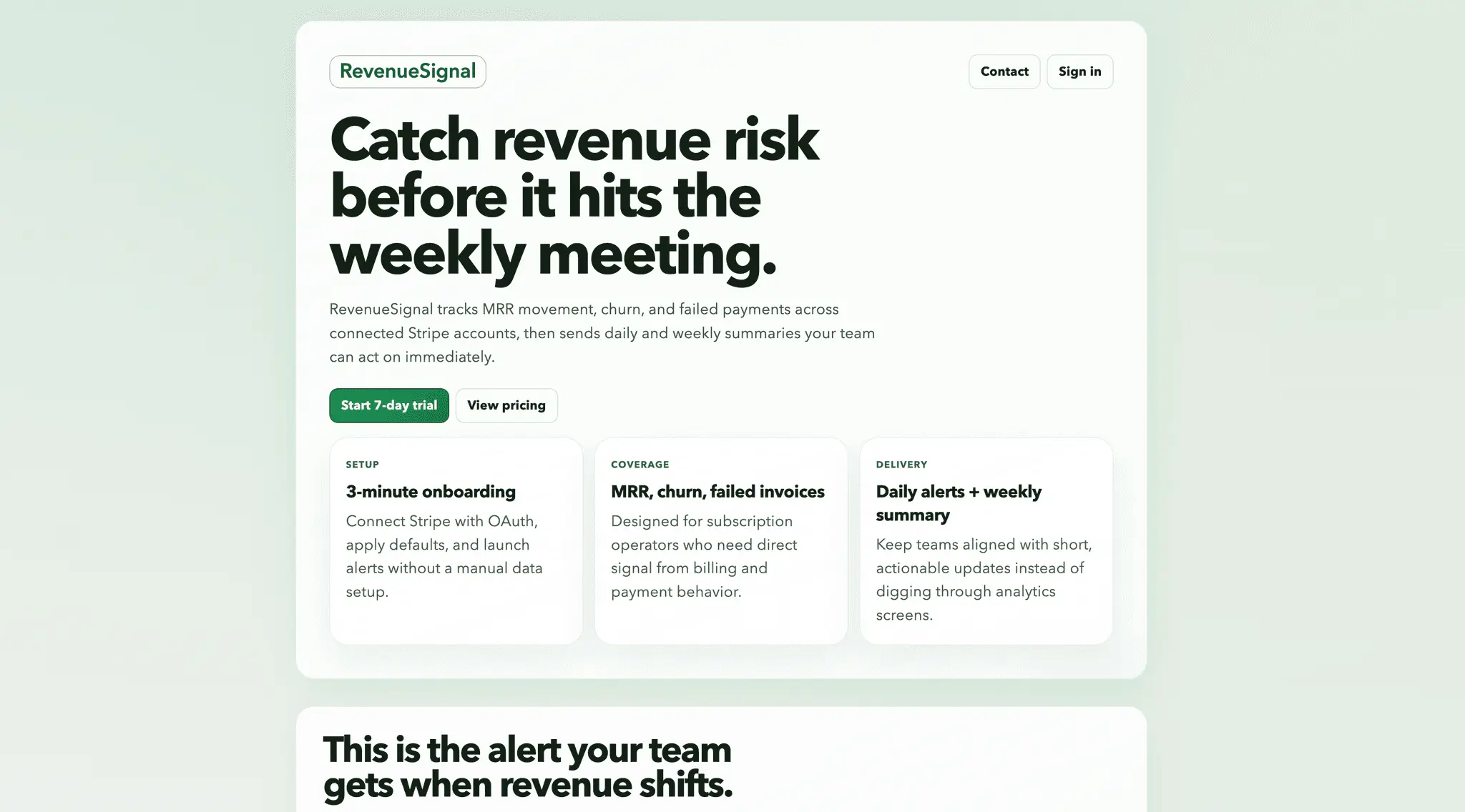 Screenshot 2 of RevenueSignal