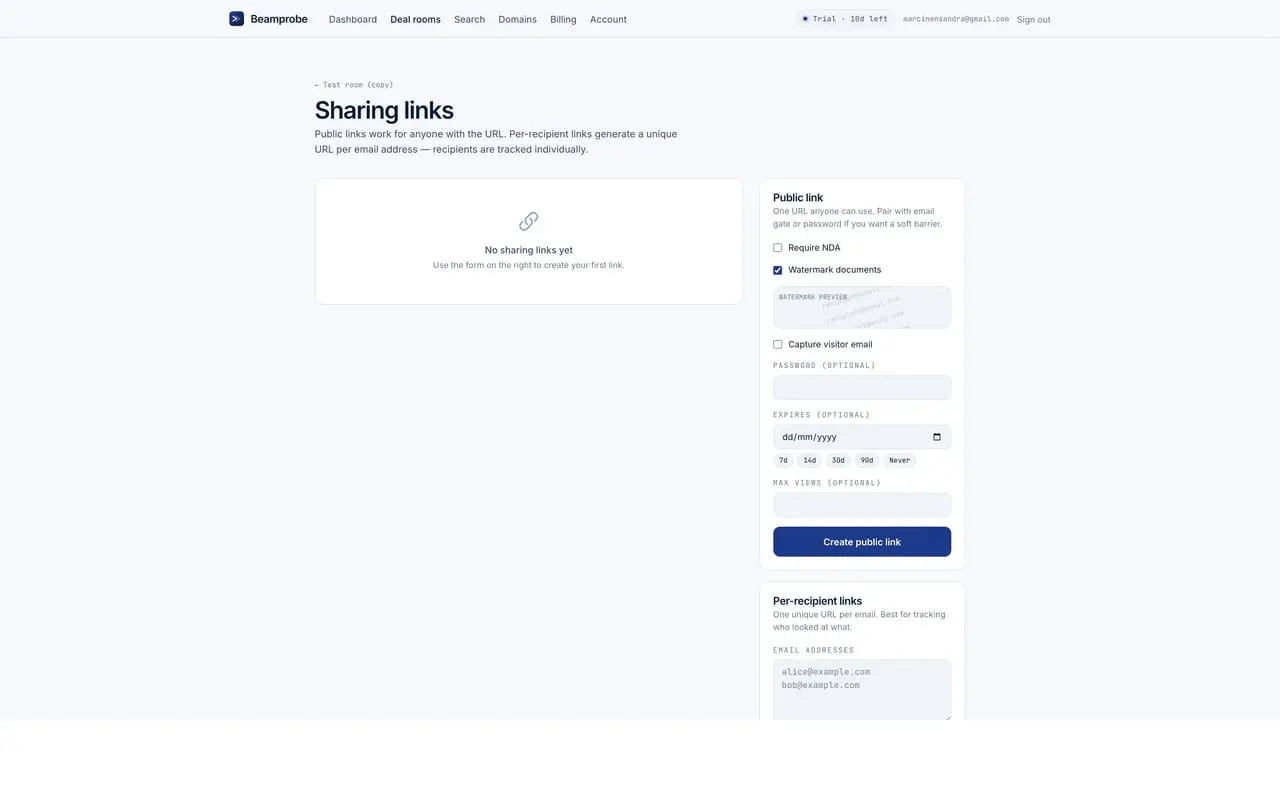 Screenshot 2 of Beamprobe