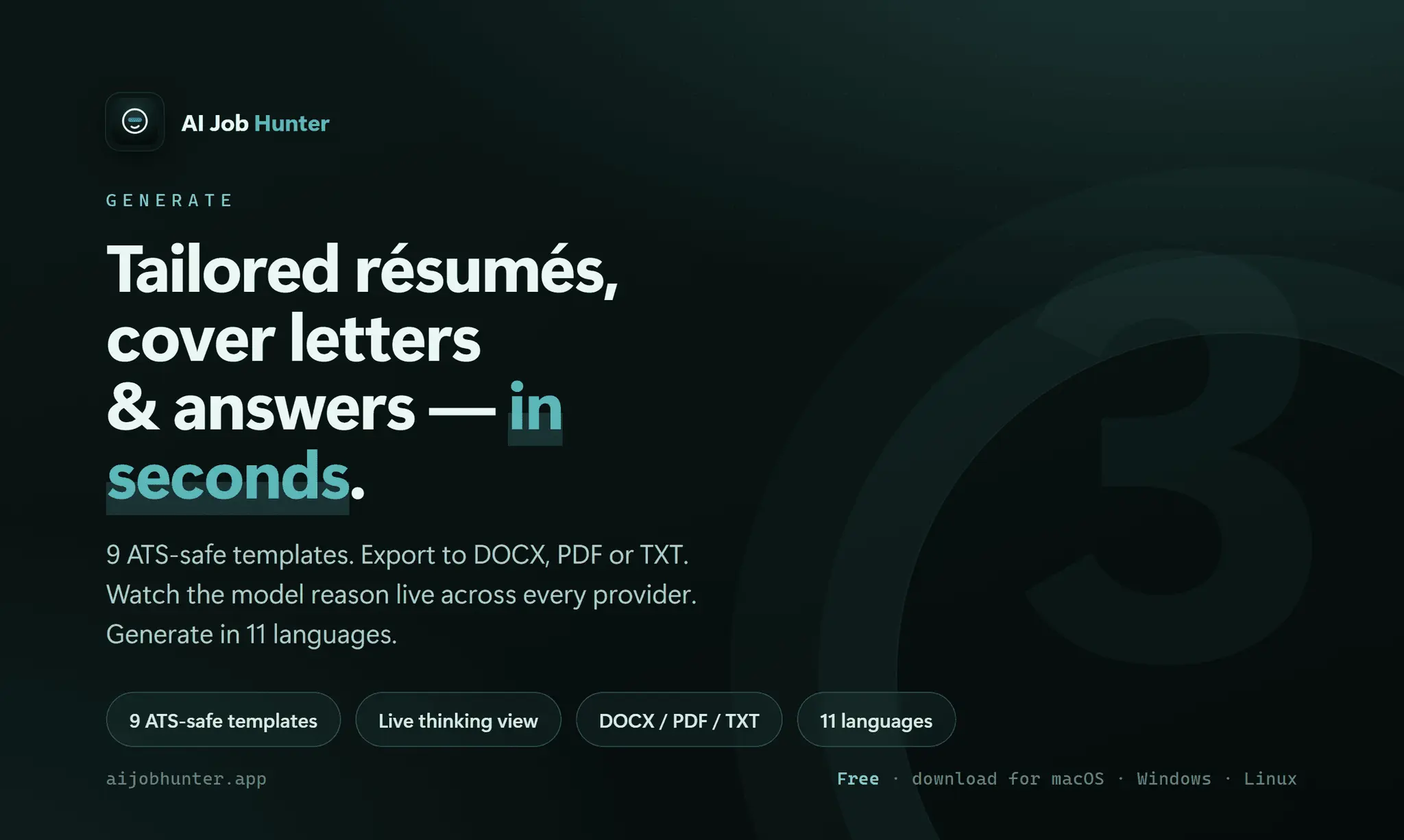 Screenshot 3 of AI Job Hunter