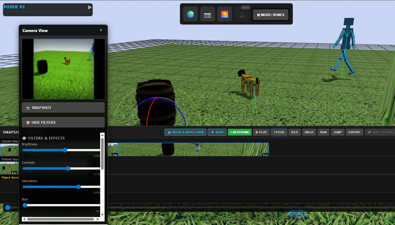Screenshot 2 of Poser V2