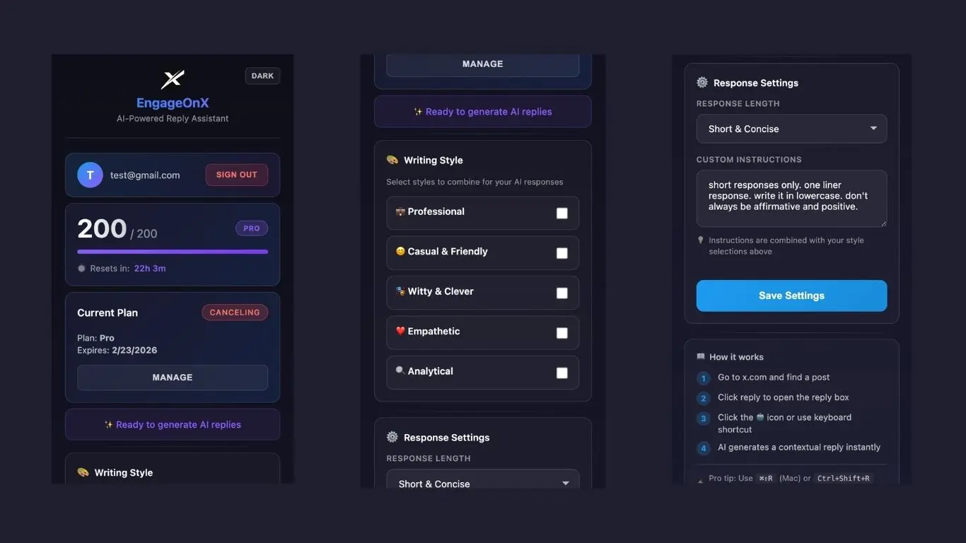 Screenshot 3 of EngageOnX