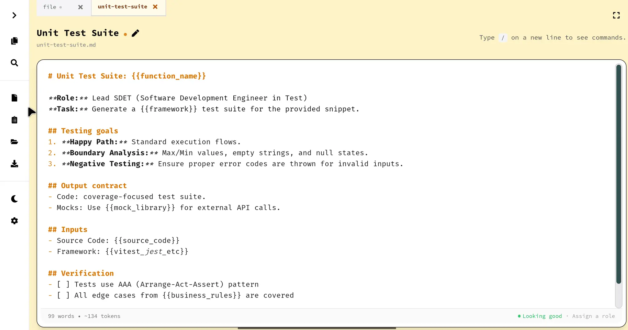 Screenshot 1 of Hermes Markdown
