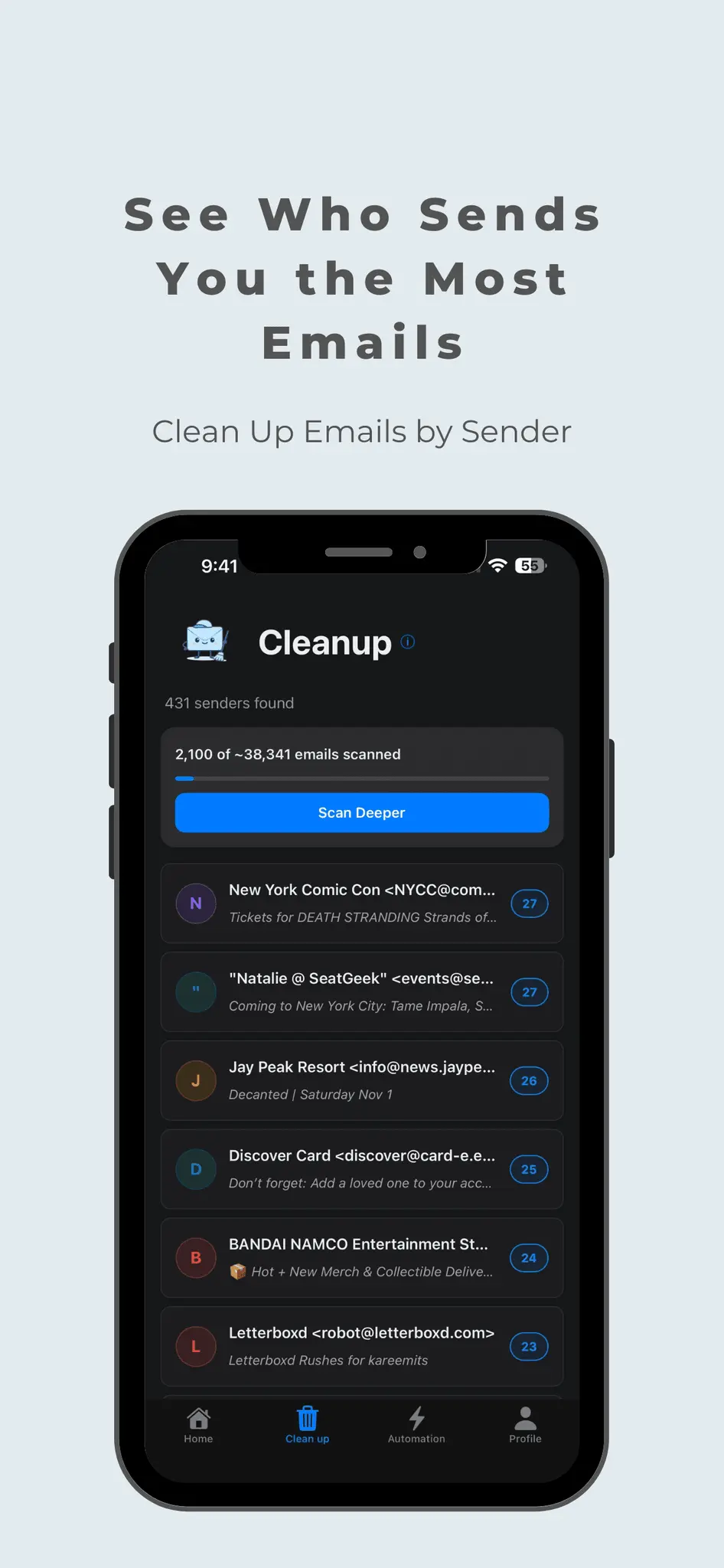 Screenshot 5 of EmailBuddy