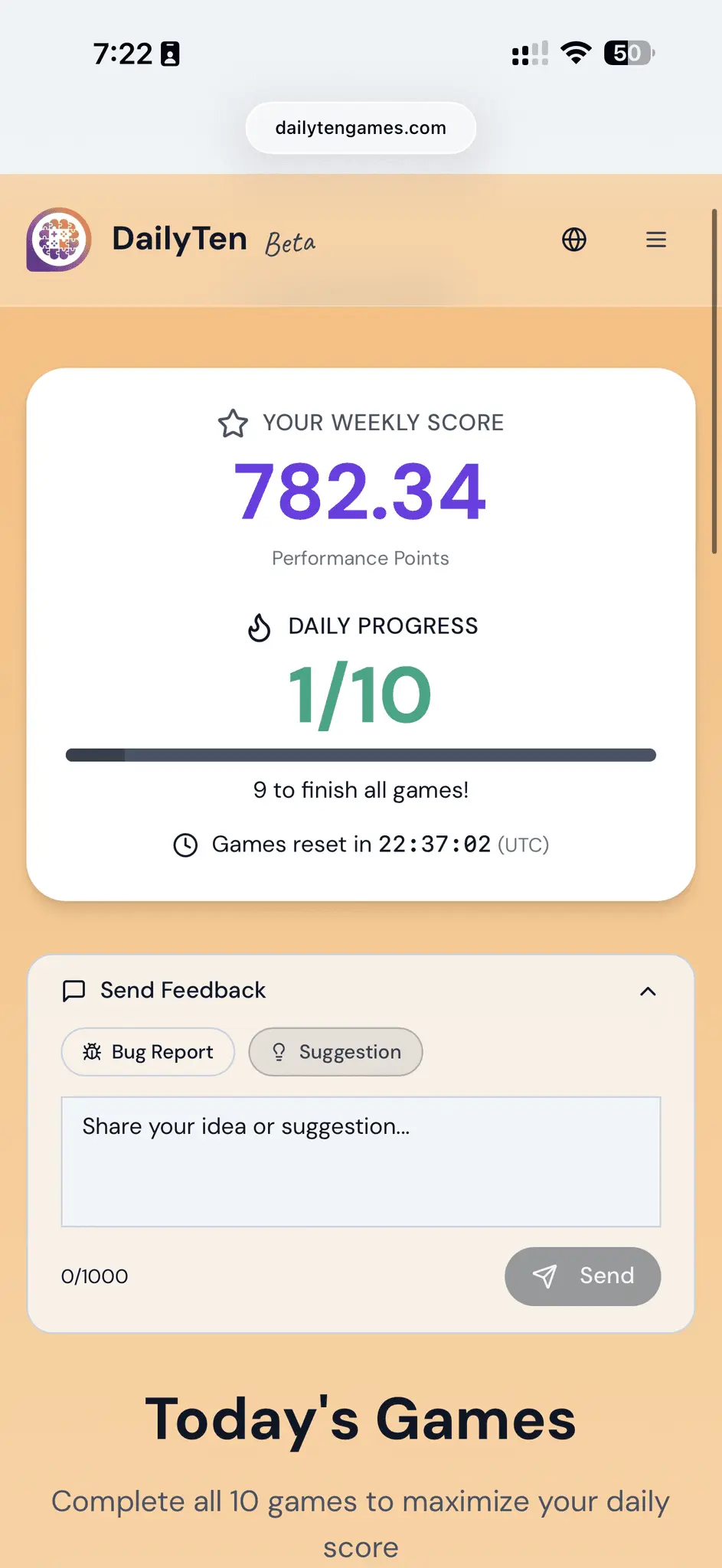 Screenshot 3 of DailyTen