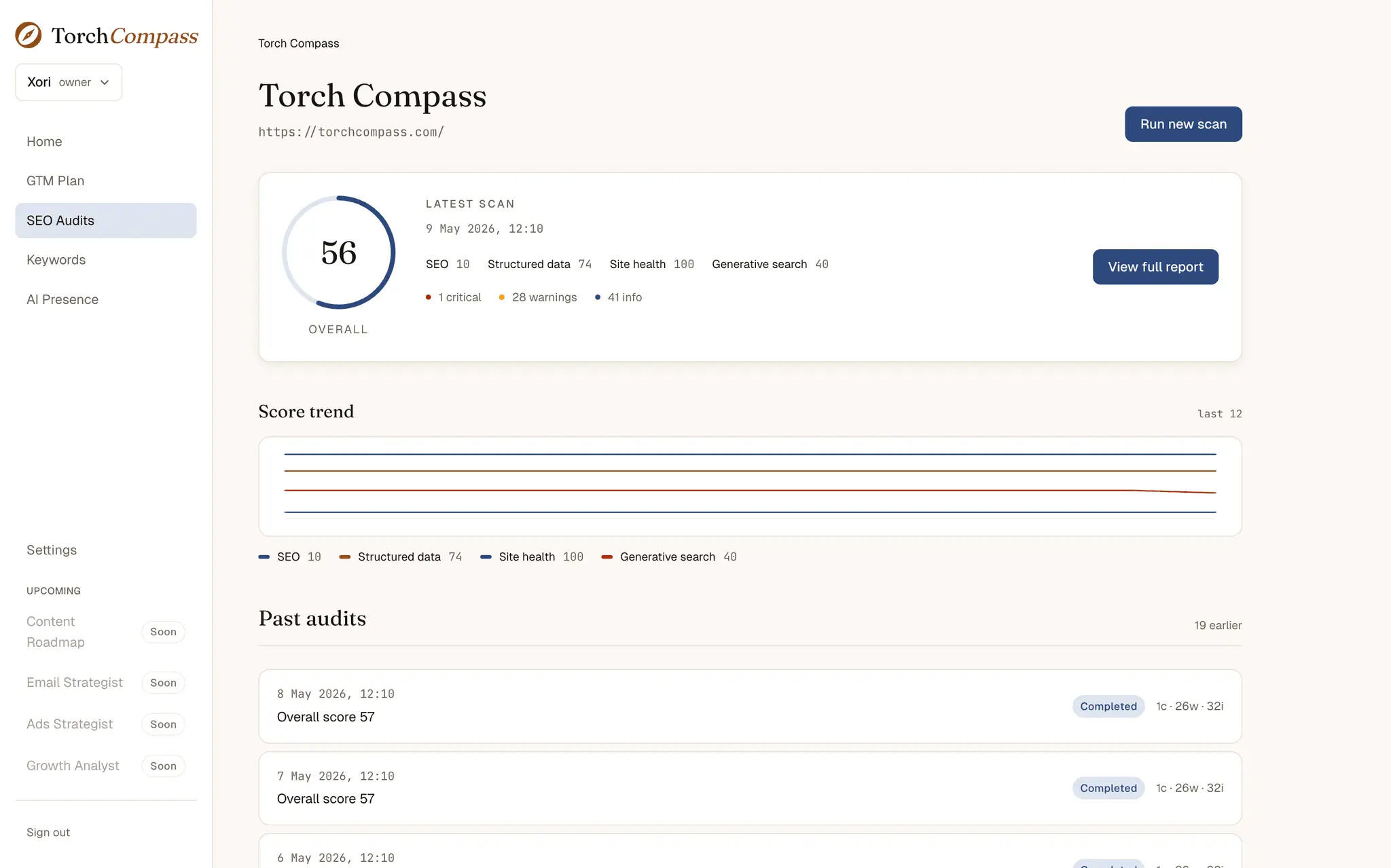 Screenshot 3 of Torch Compass