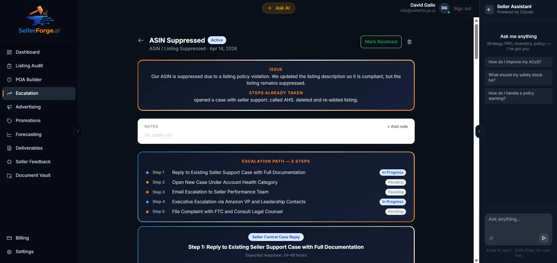 Screenshot 7 of SellerForge