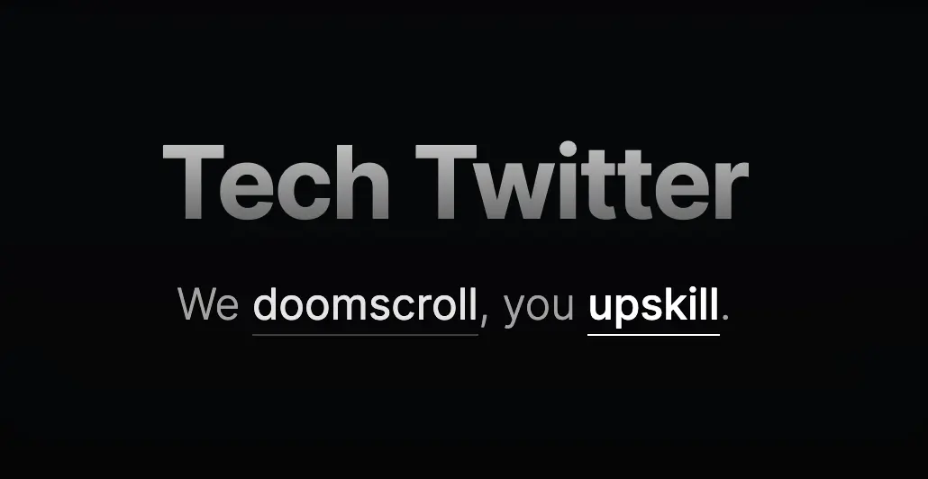 Screenshot 1 of Tech Twitter