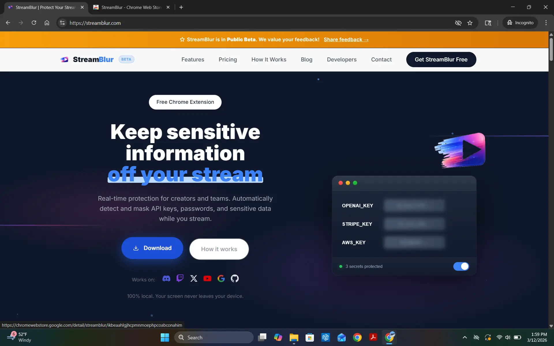 Screenshot 3 of StreamBlur