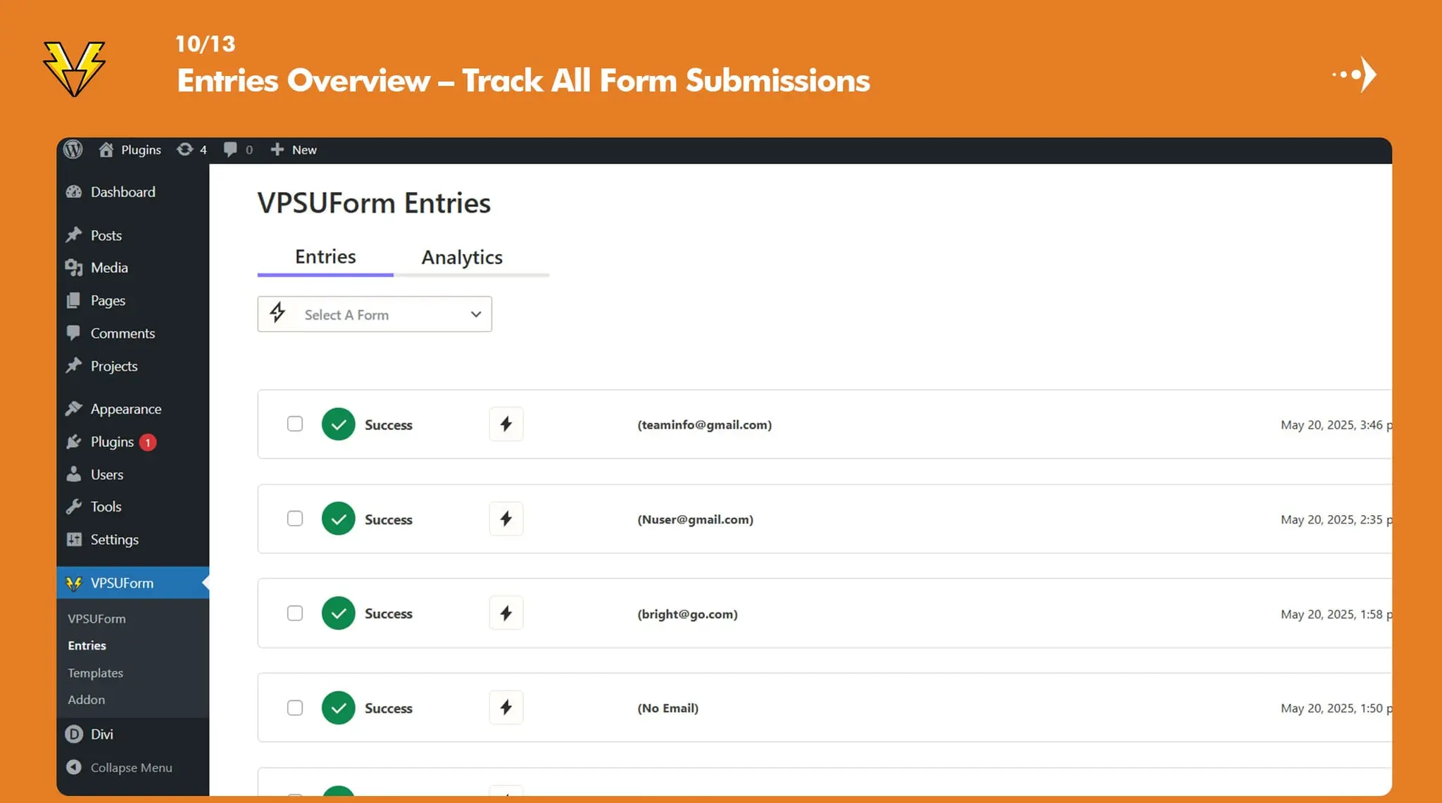 Screenshot 9 of VPSUForm