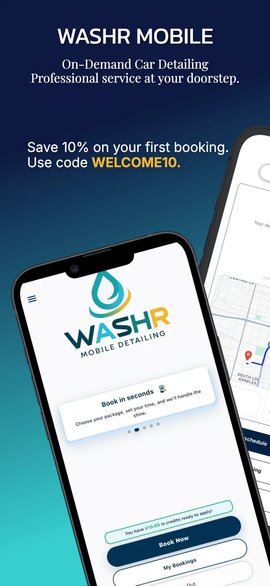 Screenshot 2 of Washr Mobile Detailing & Car Wash