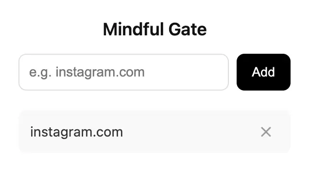Screenshot 3 of MindfulGate