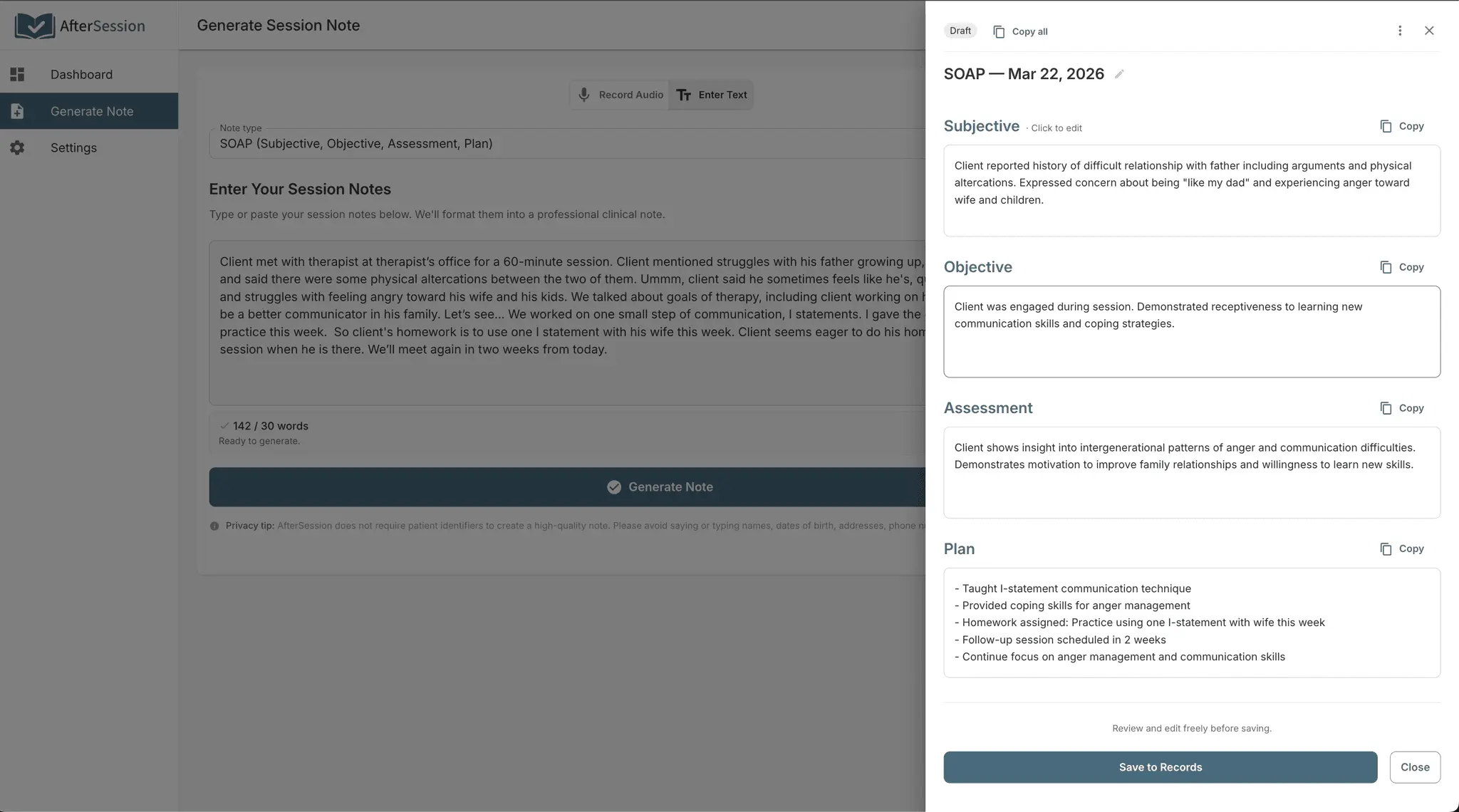 Screenshot 3 of AfterSession