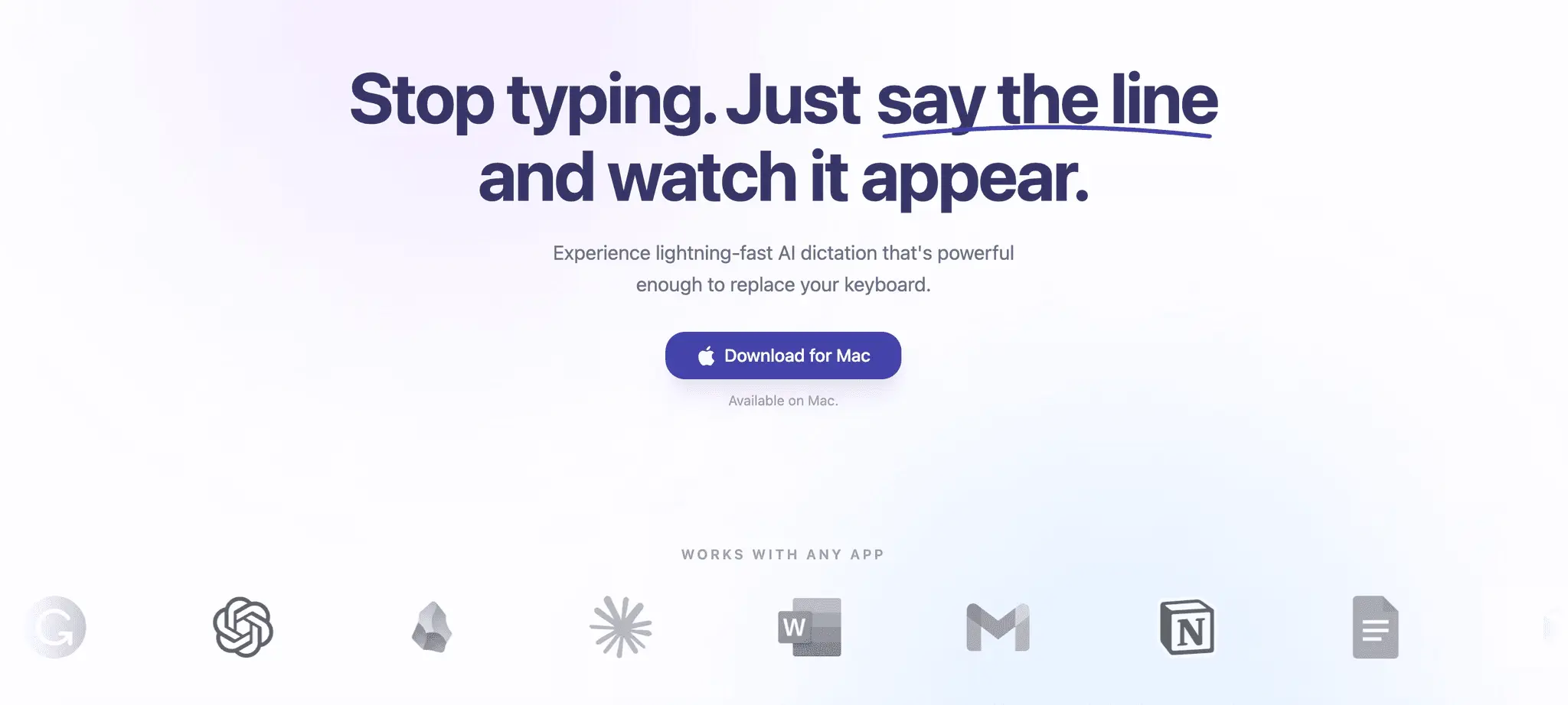 Screenshot 1 of Sayline