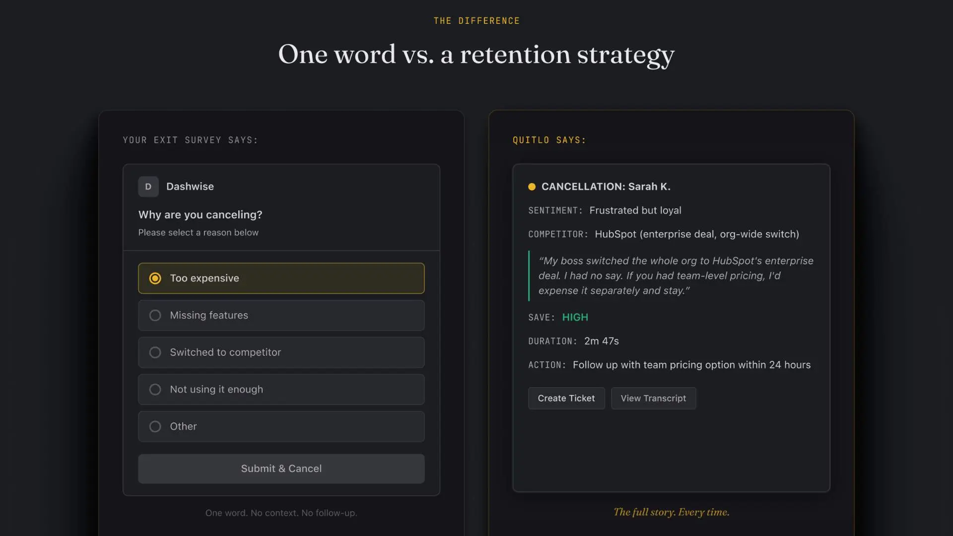 Screenshot 1 of Quitlo