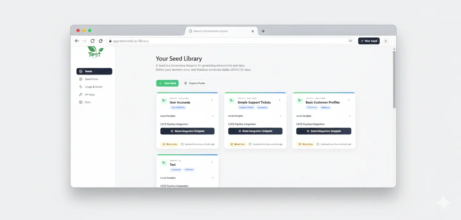 Screenshot 3 of TestSeed