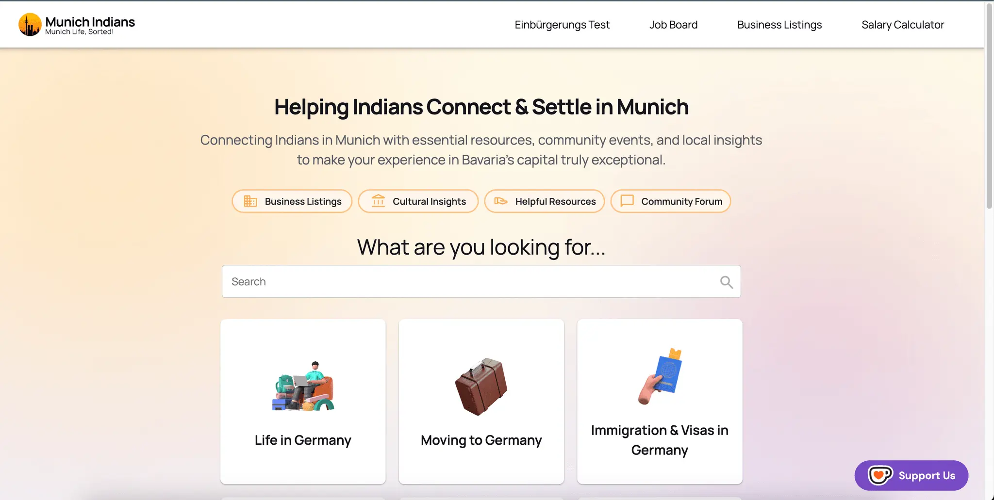 Screenshot 4 of MunichIndians.com