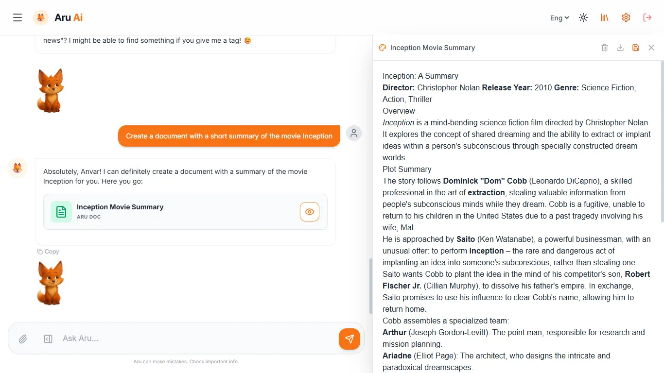 Screenshot 3 of Aru Ai