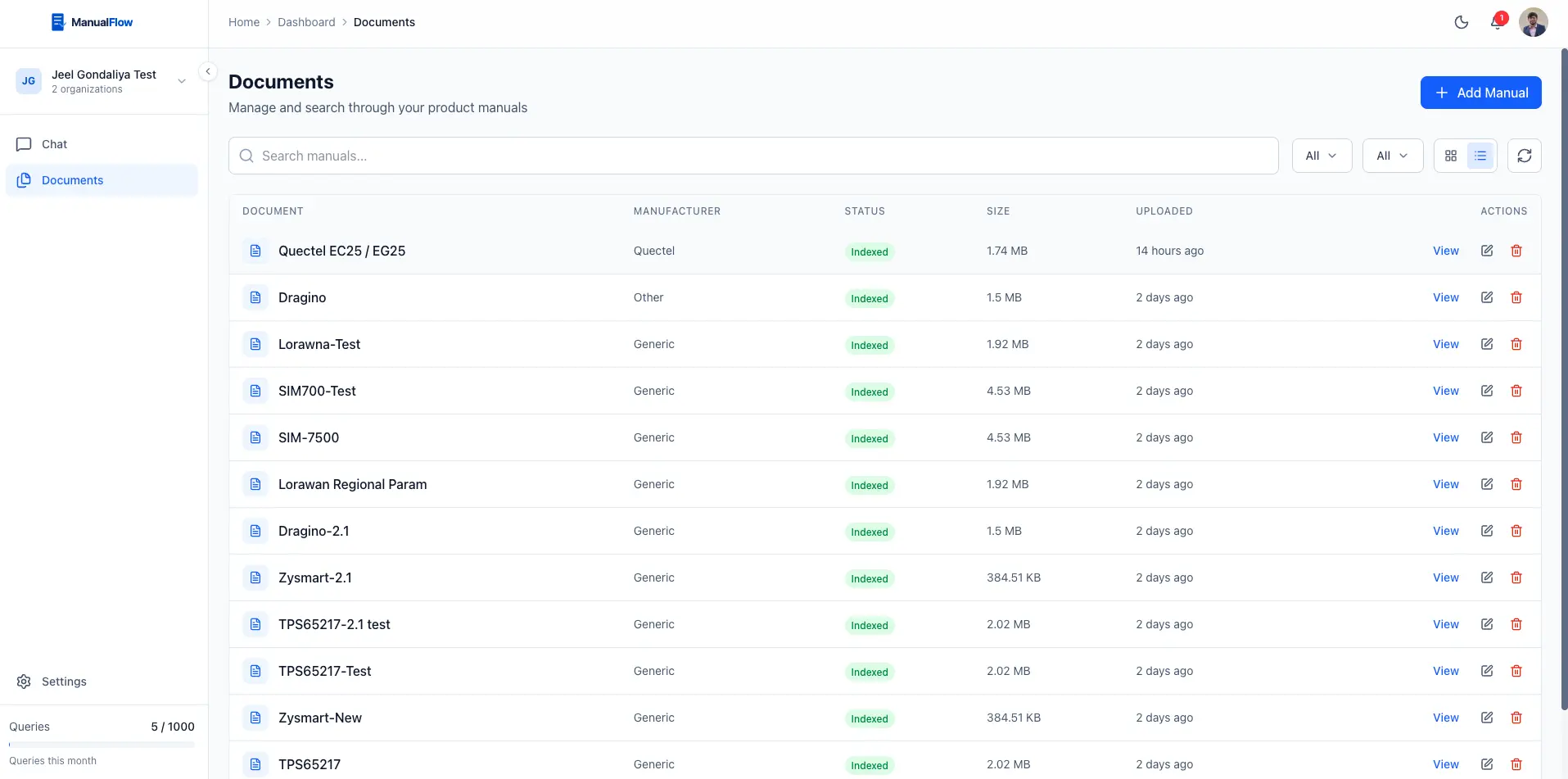 Screenshot 5 of ManualFlow.io
