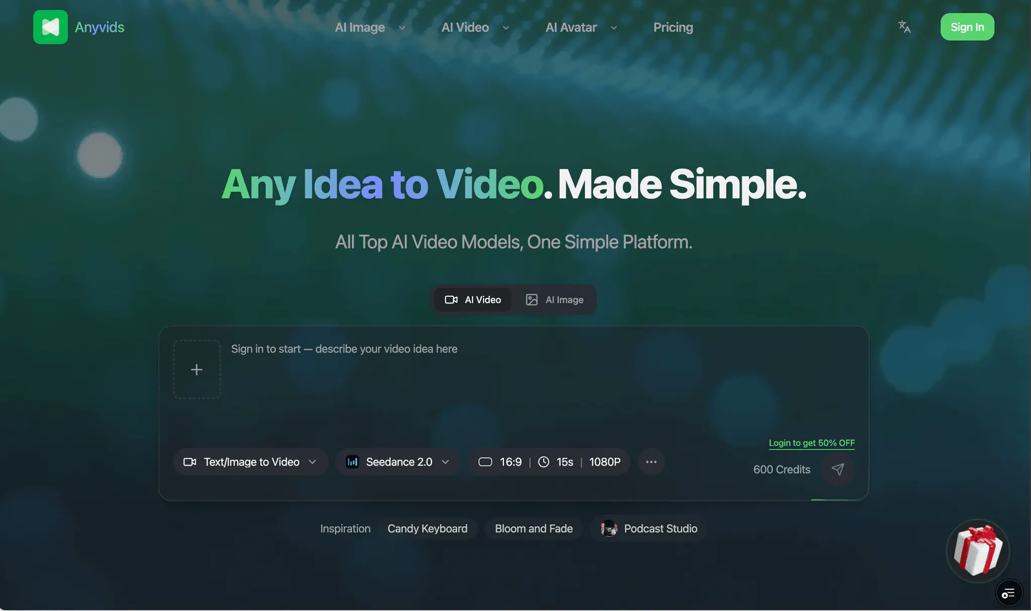 Screenshot 1 of Anyvids