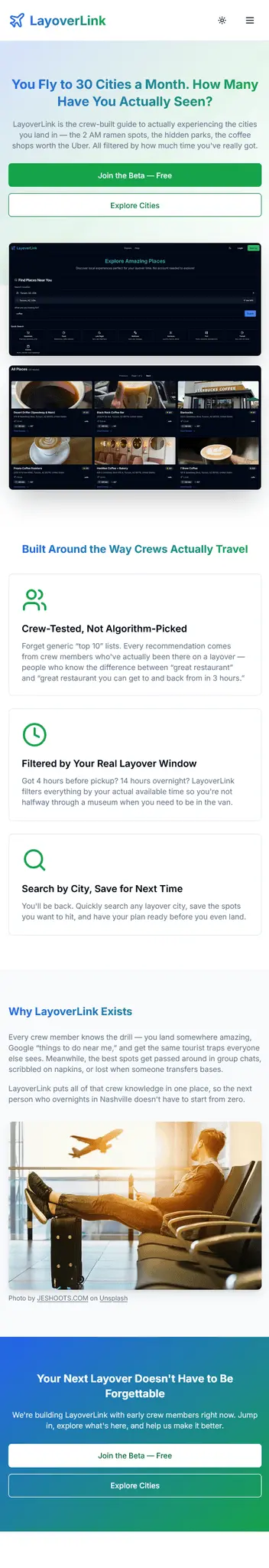 Screenshot 6 of LayoverLink