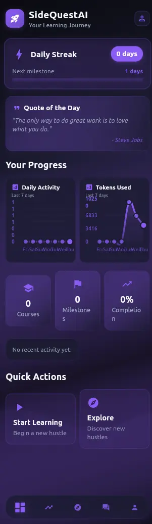 Screenshot 2 of SideQuestAI