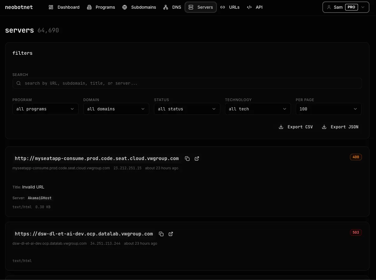 Screenshot 2 of Neobotnet