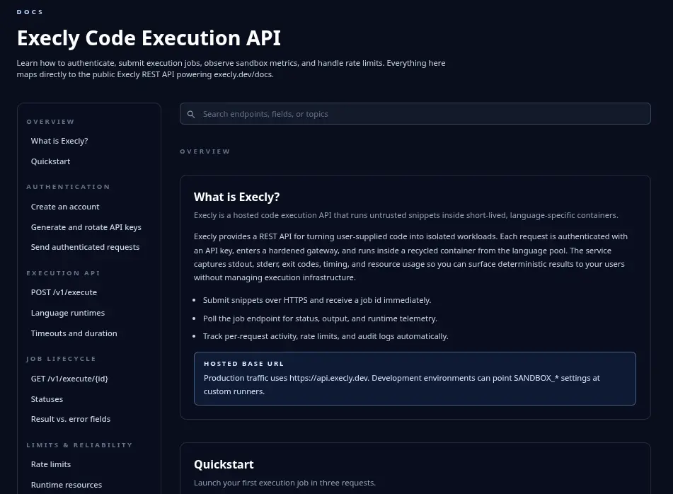 Screenshot 2 of Execly