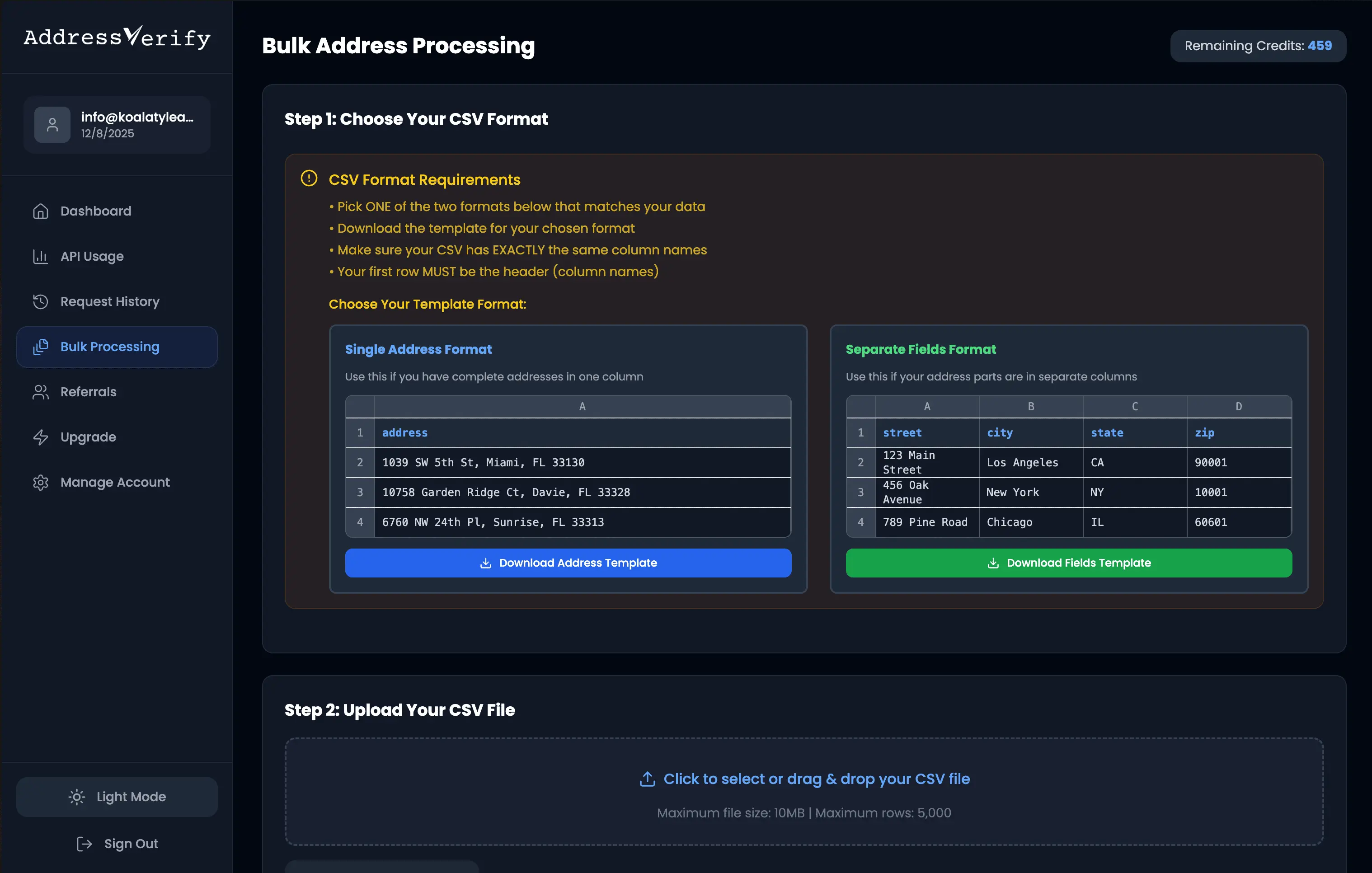 Screenshot 1 of AddressVerify