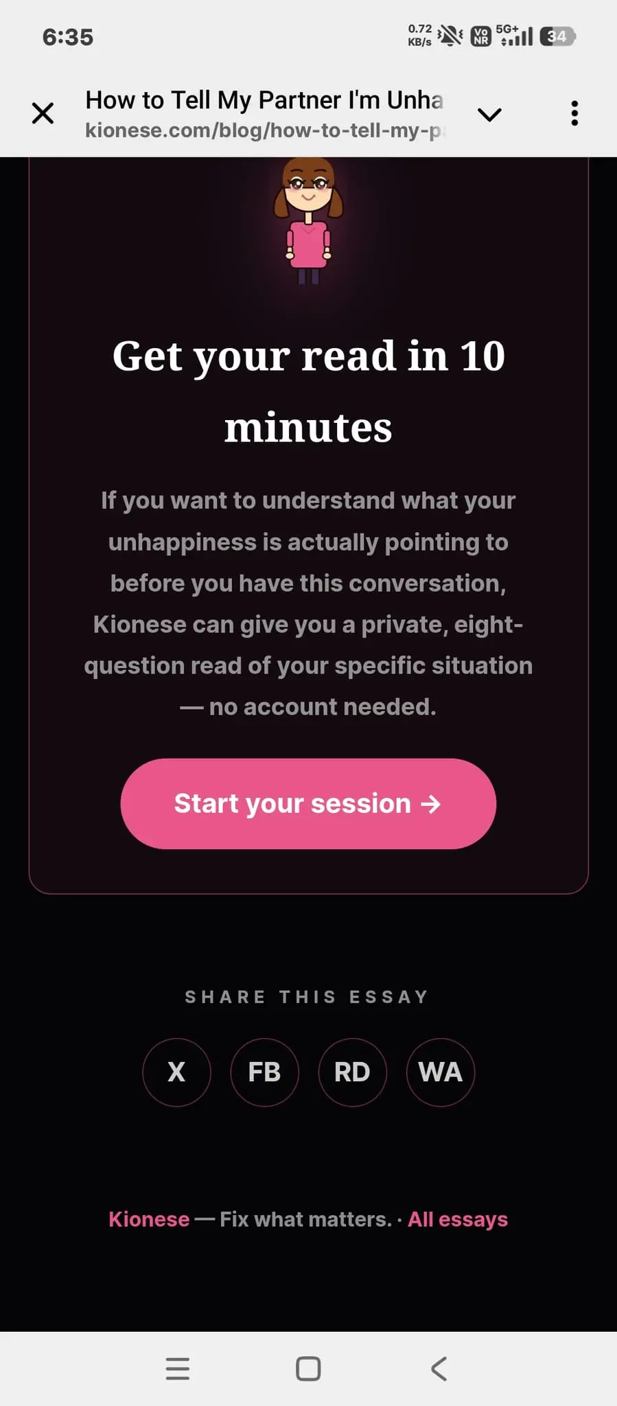 Screenshot 3 of Kionese - Fix what matters