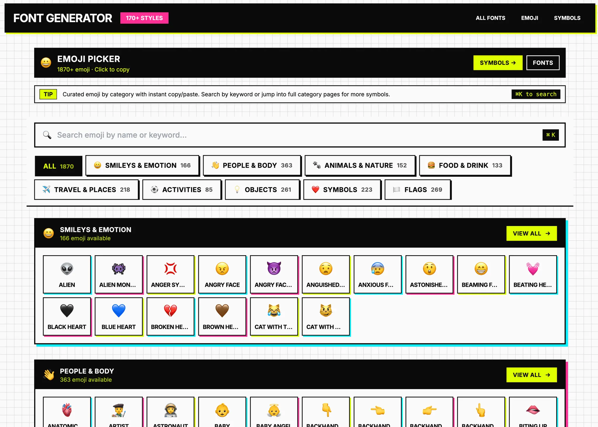 Screenshot 3 of FontGenerator.design