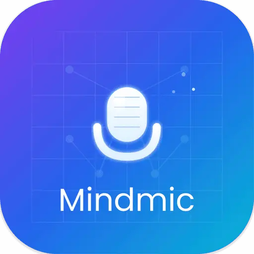 MindMic — macOS voice-to-text logo