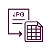 JPG to Excel Converter logo