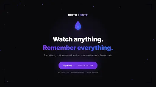 DistillNote