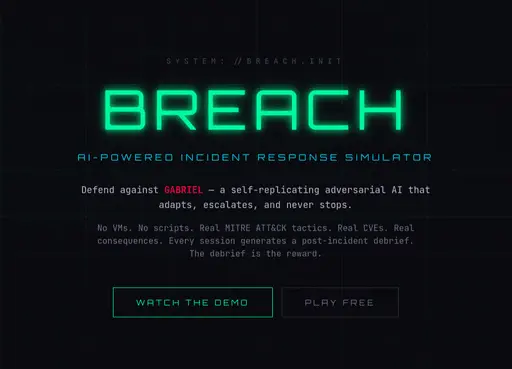 BREACH Incident Response Simulator