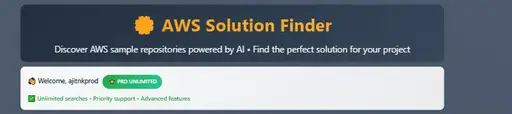 AWS Solution Finder