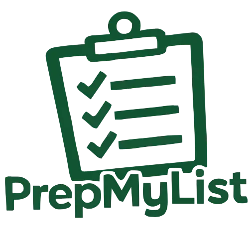 PrepMyList