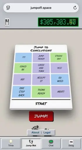 Jump to Conclusions Mat