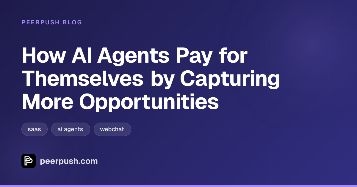 Cover image for How AI Agents Pay for Themselves by Capturing More Opportunities