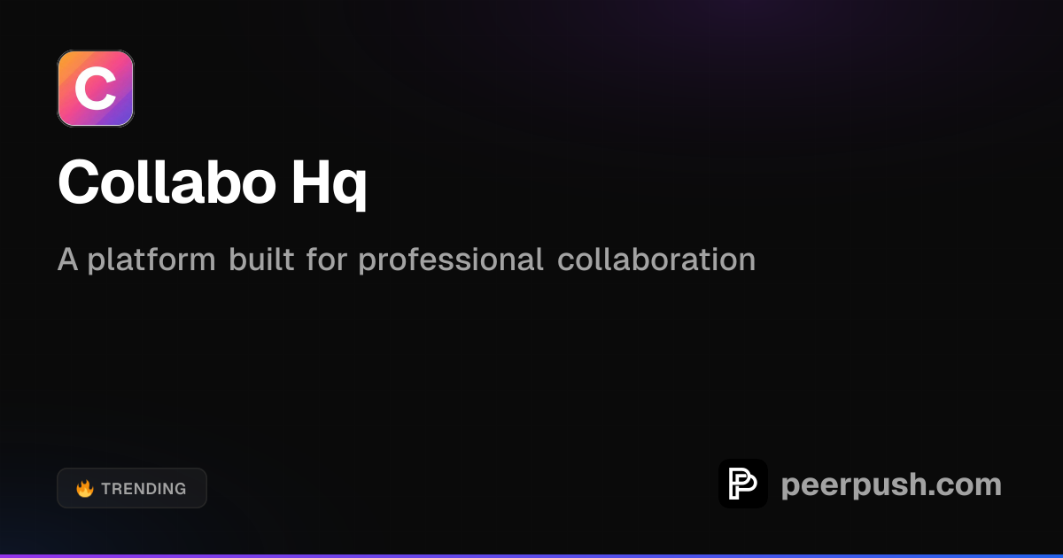 Collabo Hq | PeerPush
