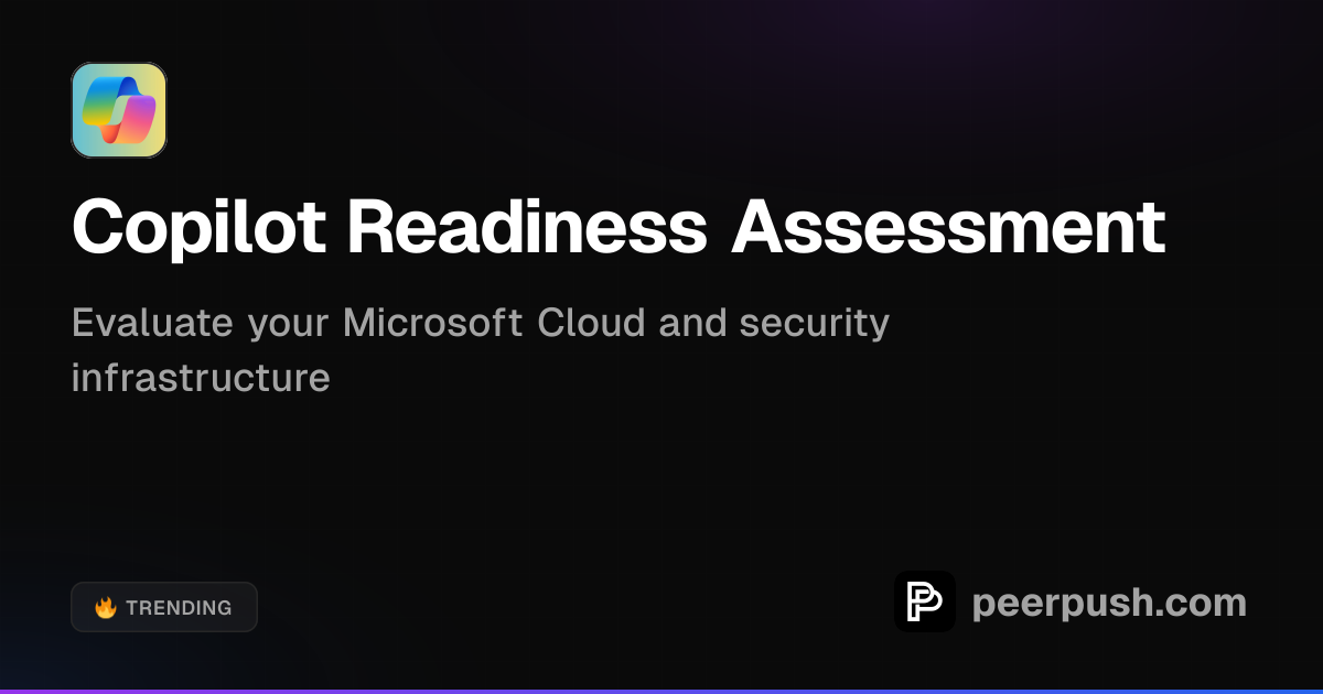 Copilot Readiness Assessment - Secure AI Adoption | PeerPush