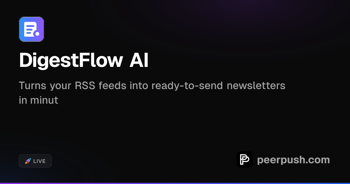 Code For Ai Connect DigestFlow AI - PeerPush